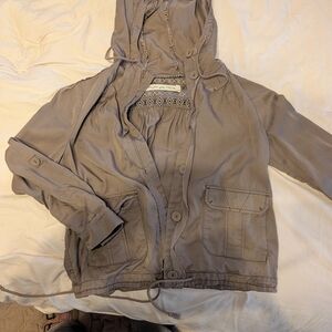 Women's Utility Jacket in Gray